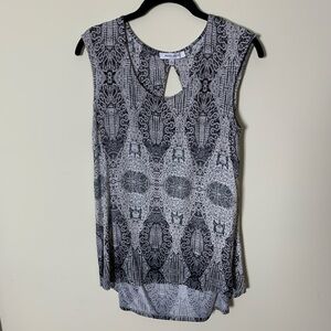 Rose and Olive Cap Sleeve Top Size Small